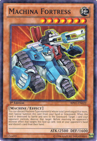 Fortaleza Machina [BP01-EN022] Starfoil Raro 
