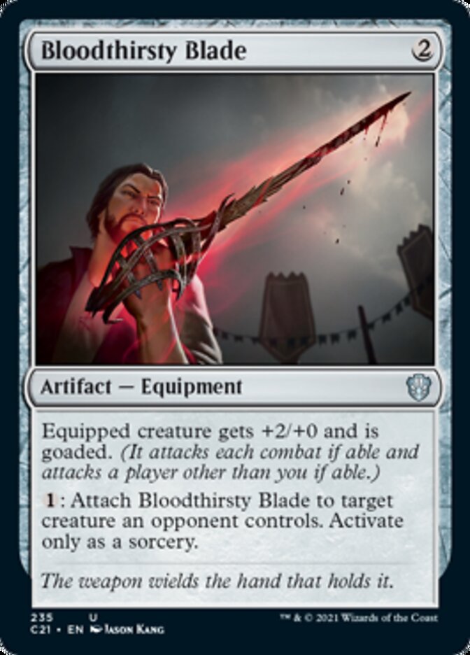 Espada sedienta de sangre [Commander 2021] 