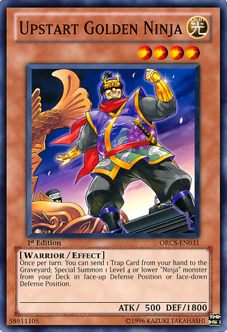 Ninja Dorado Advenedizo [ORCS-EN031] Común 