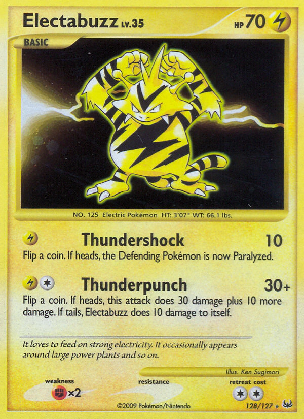 Electabuzz (128/127) [Platino: Conjunto básico] 