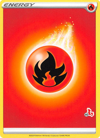 Energía de fuego (Sello Cinderace n.° 35) [Battle Academy 2022] 