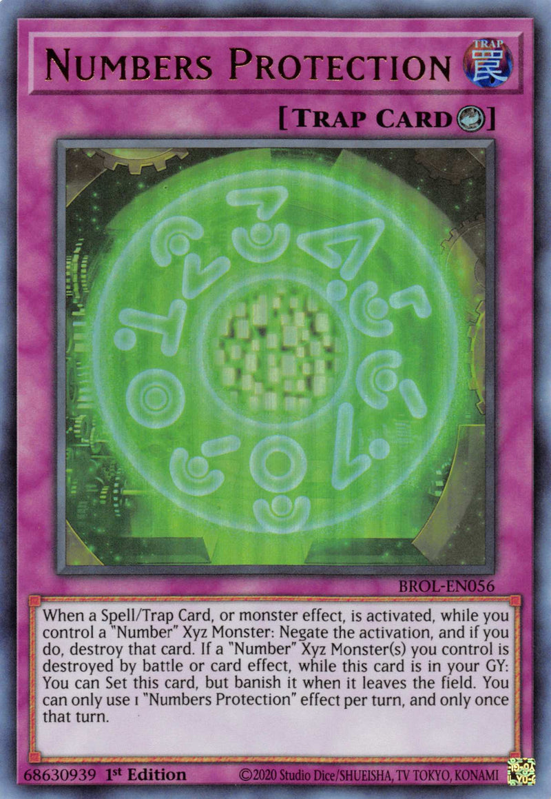 Protección de Números [BROL-EN056] Ultra Raro 