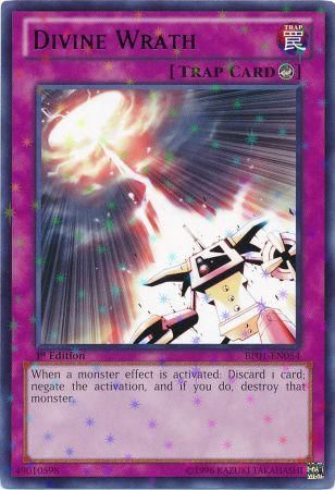 Ira Divina [BP01-EN054] Starfoil Raro 