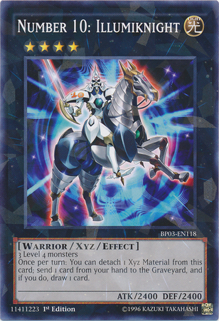 Número 10: Illumiknight [BP03-EN118] Shatterfoil Raro 