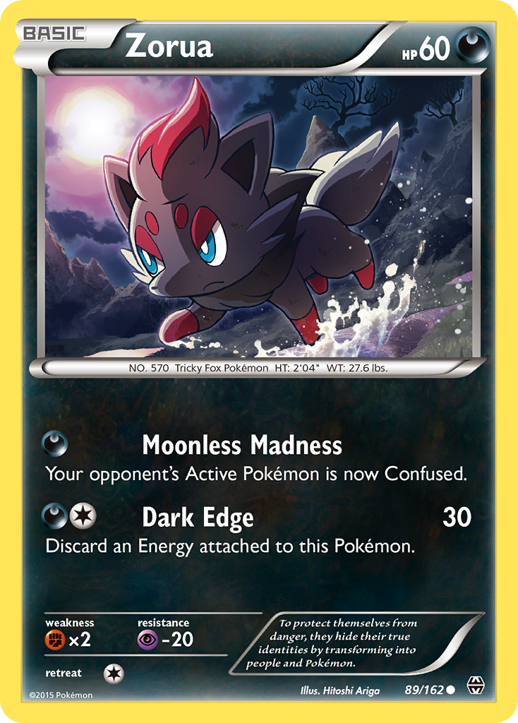 Zorua (89/162) [XY: AVANCE] 