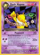 Hypno oscuro (26/82) [Equipo Rocket 1.ª edición] 