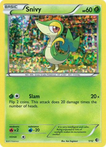 Snivy (1/12) [Promociones de McDonald's: Colección 2011] 