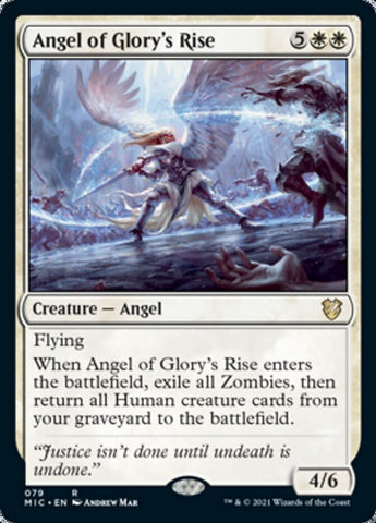 El ascenso del ángel de la gloria [Innistrad: Comandante de la caza de medianoche] 