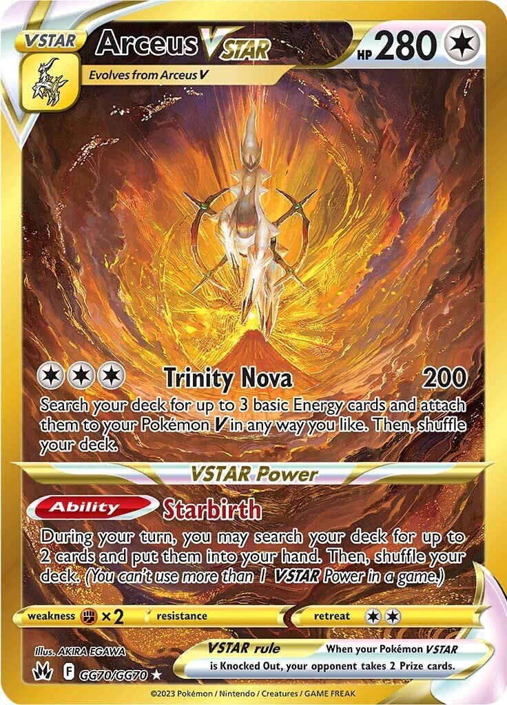 Arceus VSTAR (GG70/GG70) (Secreto) [Espada y escudo: Crown Zenith] 