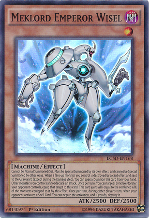 Emperador Meklord Wisel [LC5D-EN168] Súper Raro 