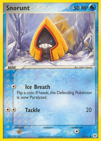 Snorunt (73/101) [EX: Leyendas ocultas] 