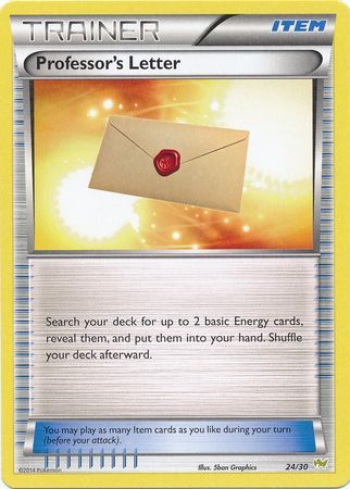 Carta del Profesor (24/30) [XY: Kit de Entrenador - Noivern] 