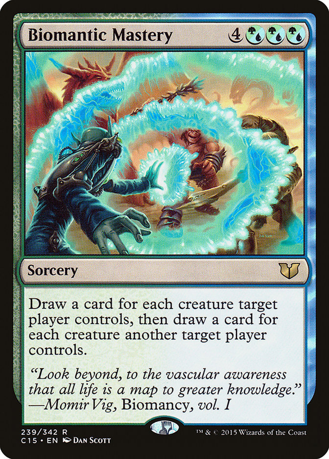 Maestría biomántica [Commander 2015] 