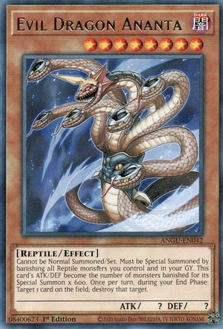 Dragón Maligno Ananta (Raro) [ANGU-EN042] Raro 