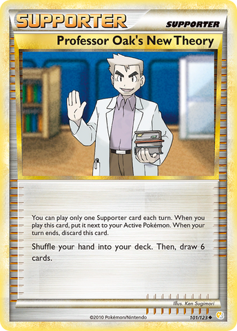 La nueva teoría del profesor Oak (101/123) [HeartGold y SoulSilver: Conjunto básico] 