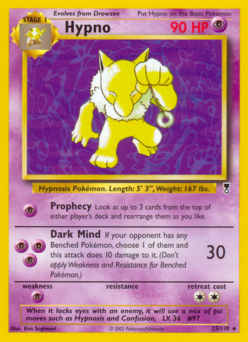 Hypno (25/110) [Colección legendaria] 