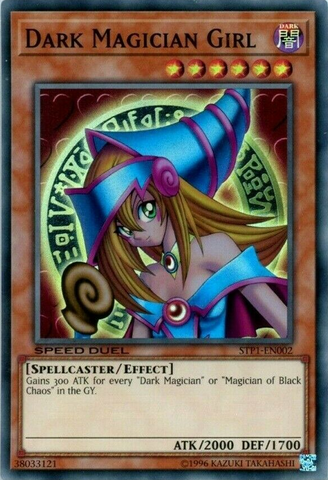 Chica Maga Oscura [STP1-EN002] Súper Rara 