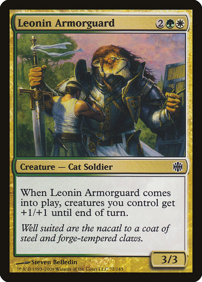 Guardia de armadura leonina [Alara Reborn] 
