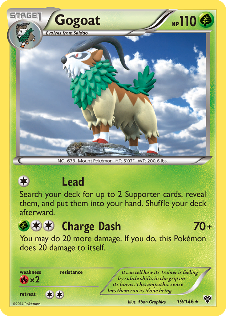 Gogoat (19/146) [XY: Conjunto básico] 