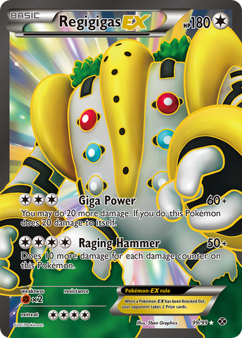 Regigigas EX (99/99) [Blanco y negro: Próximos destinos] 