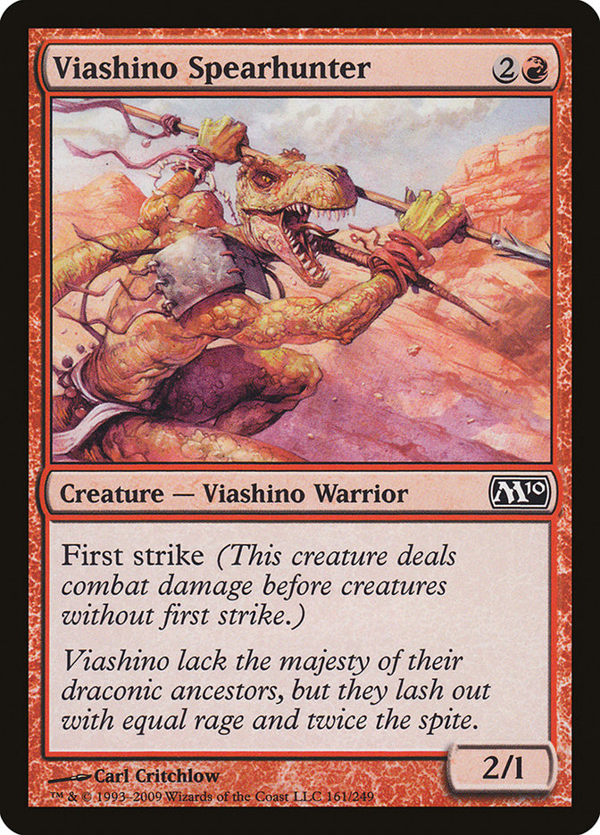 Cazador de lanzas Viashino [Magic 2010] 