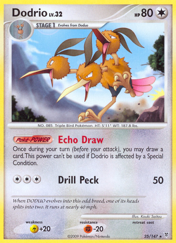Dodrio (25/147) [Platino: Vencedores Supremos] 