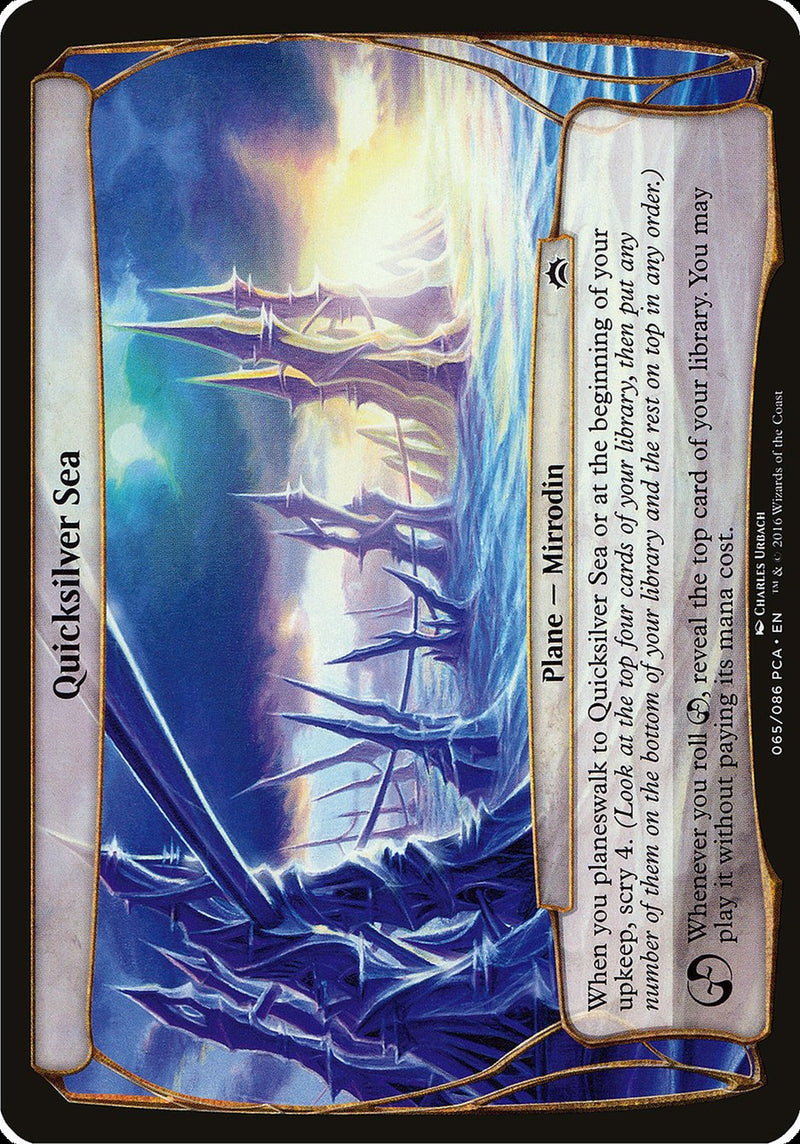 Quicksilver Sea (Aviones) [Planechase Anthology Planes] 