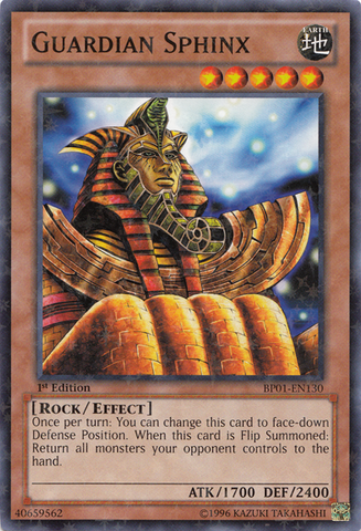 Esfinge Guardiana [BP01-EN130] Starfoil Raro 