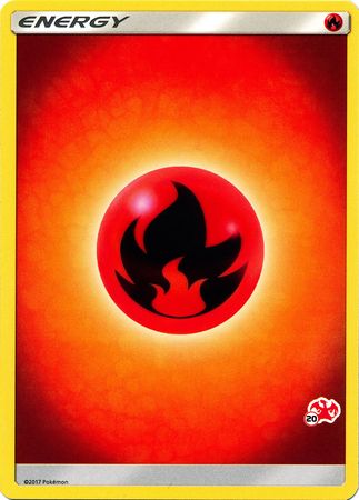 Energía de fuego (Sello Charizard n.° 20) [Battle Academy 2020] 