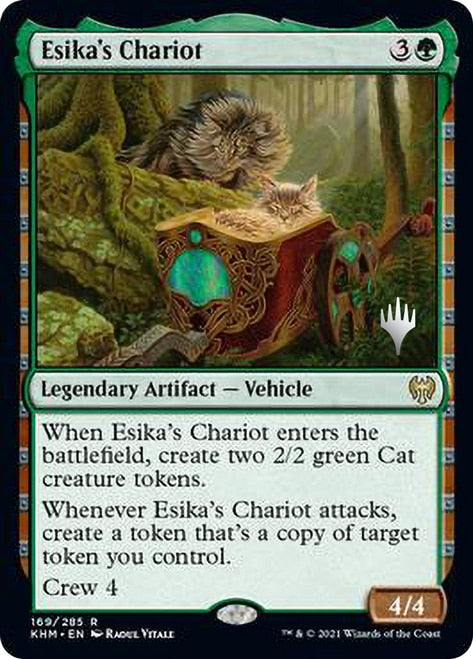 Carro de Esika (paquete promocional) [Kaldheim Promos] 