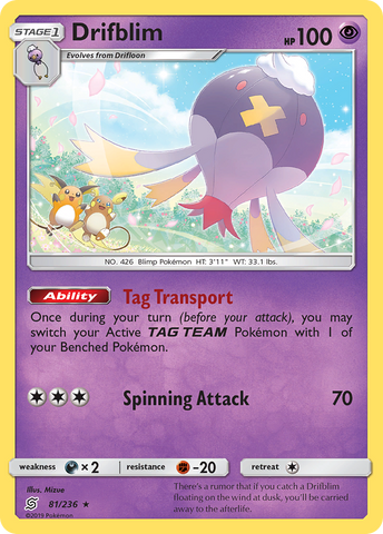 Drifblim (81/236) [Sol y Luna: Mentes unificadas] 