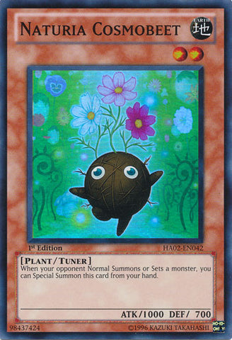Naturia Cosmobeet [HA02-EN042] Súper Raro 