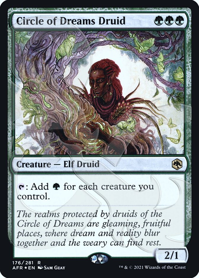 Circle of Dreams Druid (Promoción Ampersand) [Dungeons &amp; Dragons: Adventures in the Forgotten Realms Promociones] 
