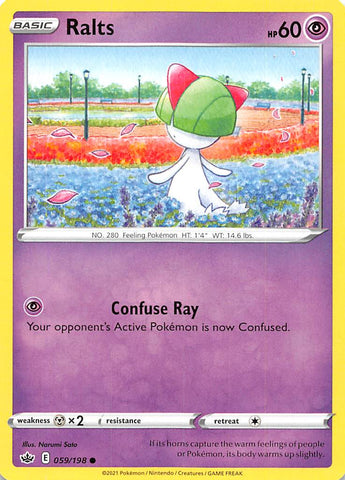 Ralts (059/198) [Espada y escudo: Reino escalofriante] 