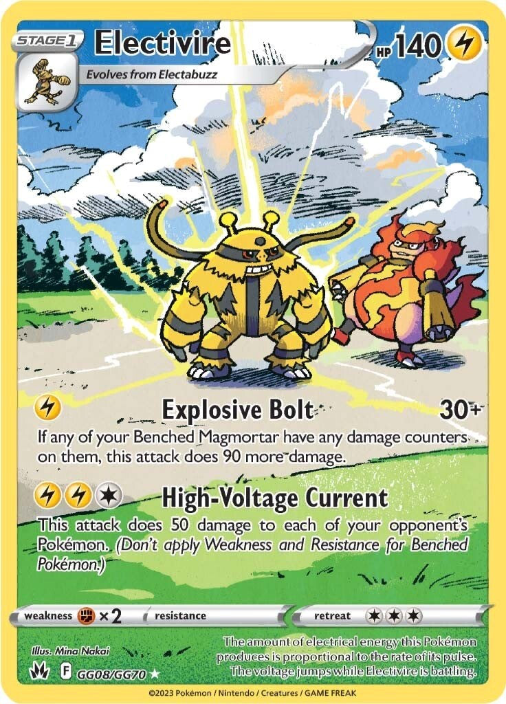 Electivire (GG08/GG70) [Espada y escudo: Crown Zenith] 