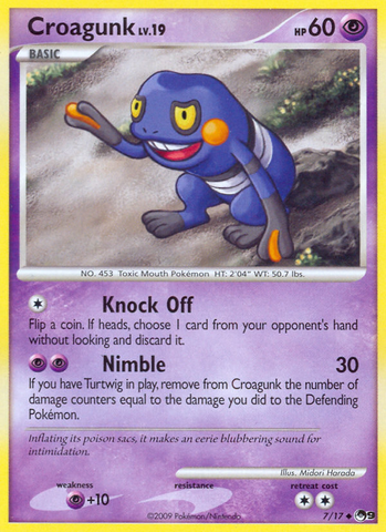Croagunk (7/17) [Serie POP 9] 