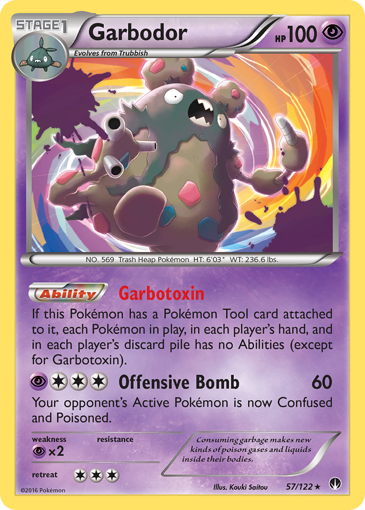 Garbodor (57/122) [XY: Punto de ruptura] 