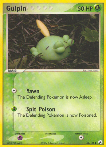 Gulpin (62/101) [EX: Leyendas ocultas] 