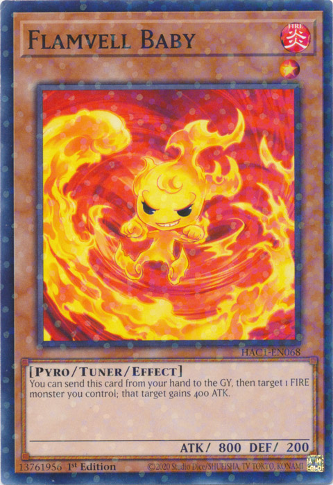 Flamvell Baby (Terminal de Duelo) [HAC1-EN068] Común 