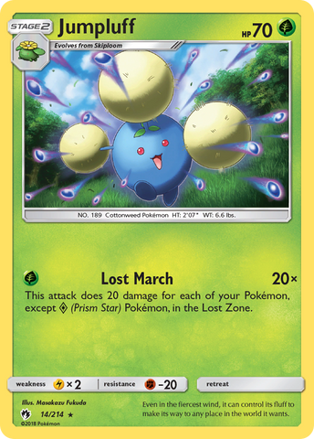 Jumpluff (14/214) [Sol y Luna: Trueno perdido] 