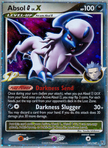 Absol G LV.X (141/147) [Platino: Vencedores supremos] 