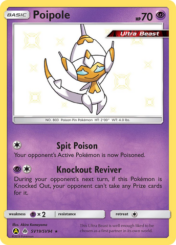 Poipole (SV19/SV94) [Sol y Luna: Destinos Ocultos - Bóveda Brillante] 