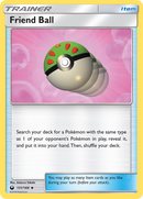 Friend Ball (131/168) [Sol y Luna: Tormenta Celestial] 