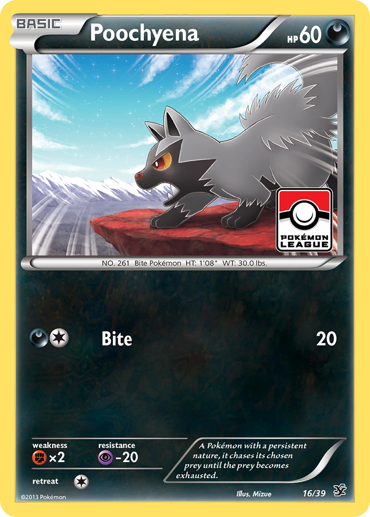 Poochyena (16/39) [XY: Conjunto inicial de Kalos] 