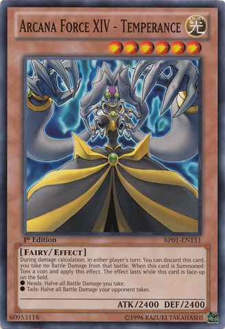 Arcana Fuerza XIV - Templanza [BP01-EN151] Común 