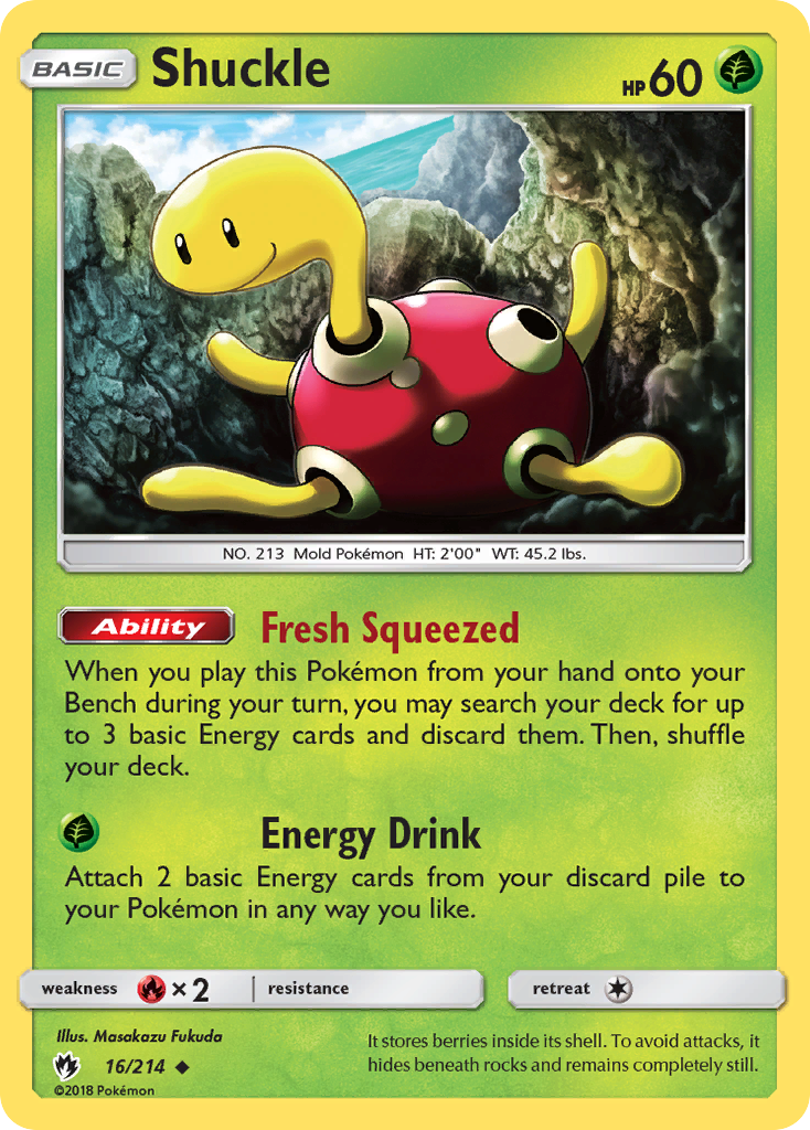 Shuckle (16/214) [Sol y Luna: Trueno perdido] 