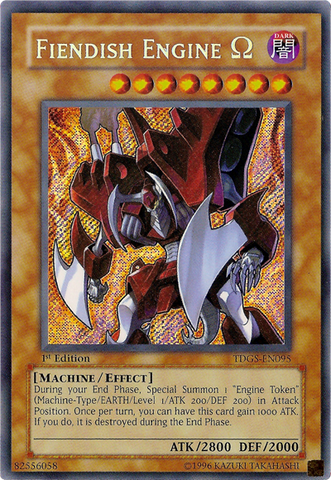 Motor diabólico Omega [TDGS-EN095] Secreto Raro 