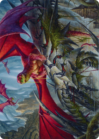 Tarjeta de arte Hoarding Broodlord [Serie de arte March of the Machine] 