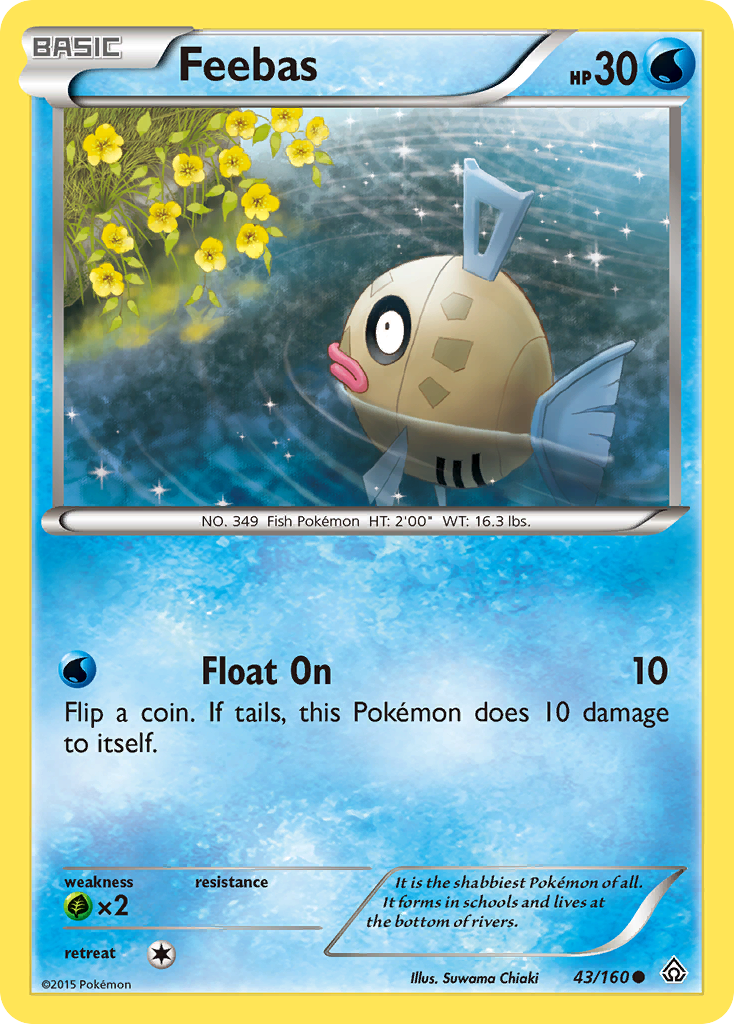Feebas (43/160) [XY: Choque primigenio] 