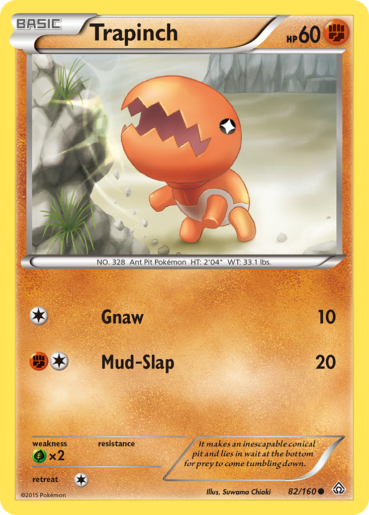 Trapinch (82/160) [XY: Choque primigenio] 
